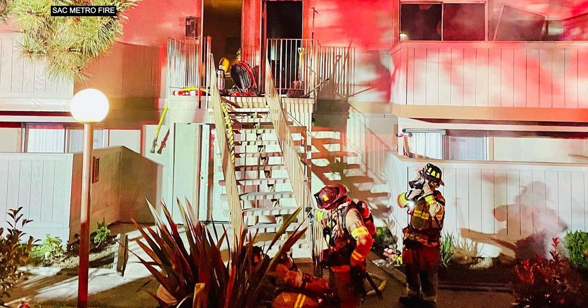 Person, Cat Rescued From Citrus Heights Apartment Fire - CBS Sacramento