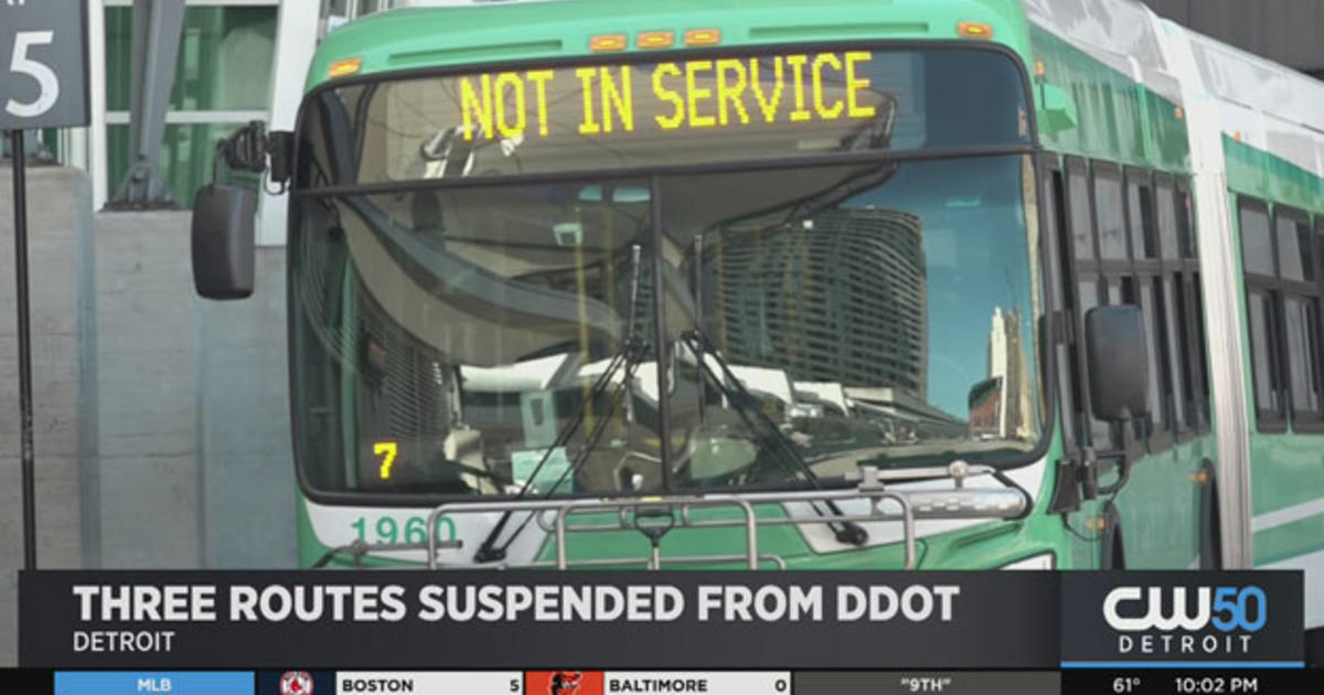 DDOT adds new bus routes, adjusts services for riders in Detroit - CBS  Detroit