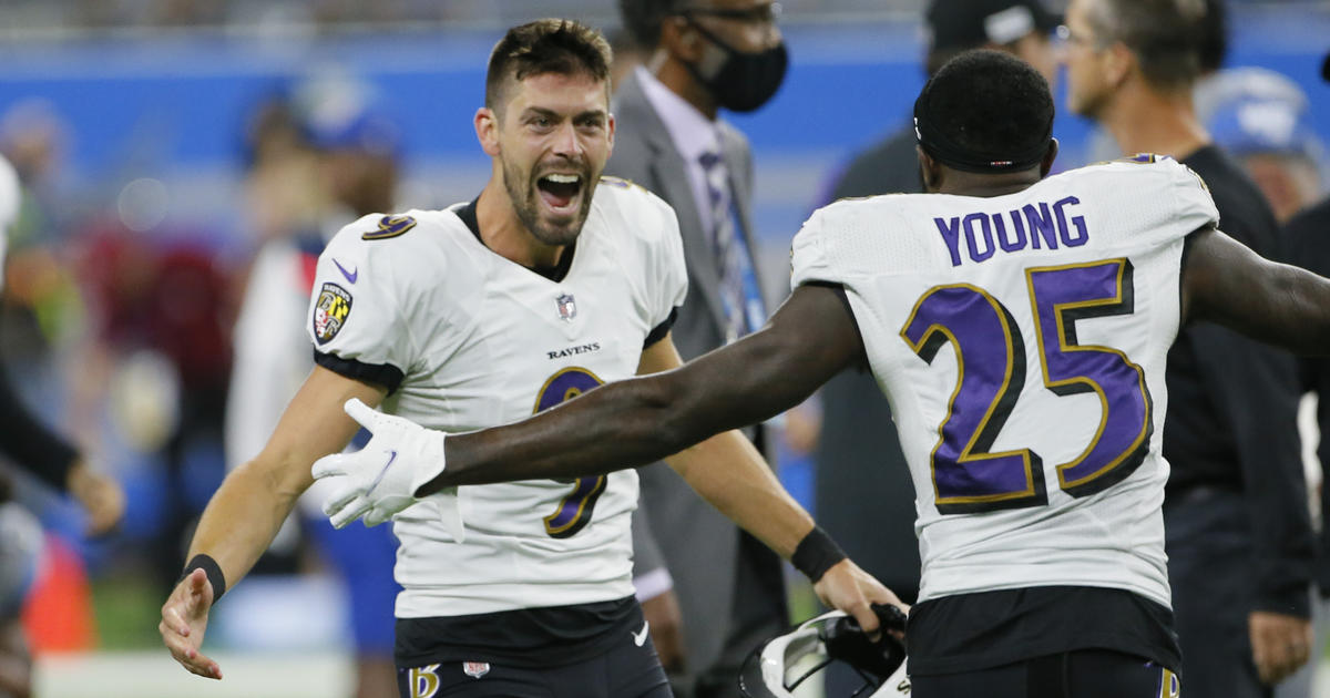 At open practice, Justin Tucker reminds fans and Ravens he's no