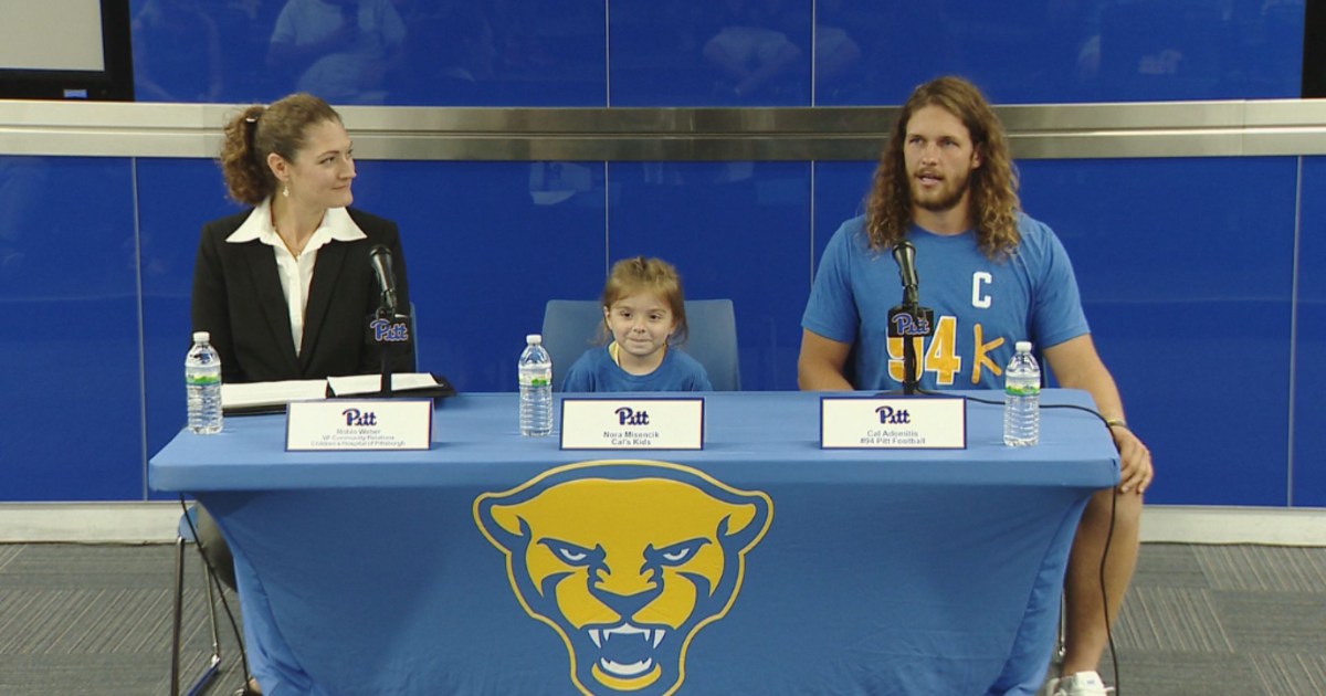 UPMC Children's Hospital of Pittsburgh - Number 94 on the Pitt Football  Field, Cal Adomitis is known for his football skills, and his long locks!  Off the field, he's known for his