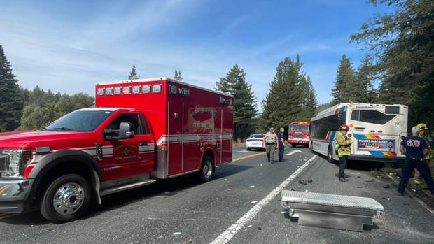 Fatal bus accident Sonoma County 