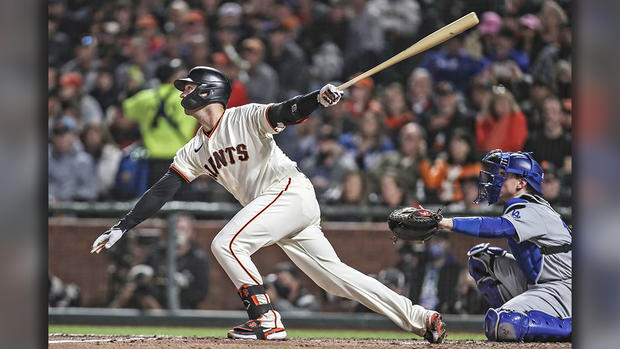 Dodgers at Giants - Buster Posey, Will Smith 