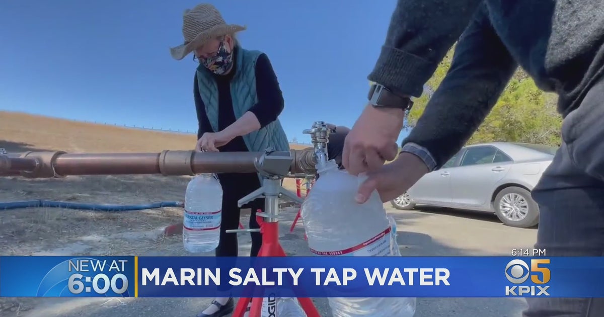 Salty Tap Water Forces Pt. Reyes Residents To Bottle And Tote Home