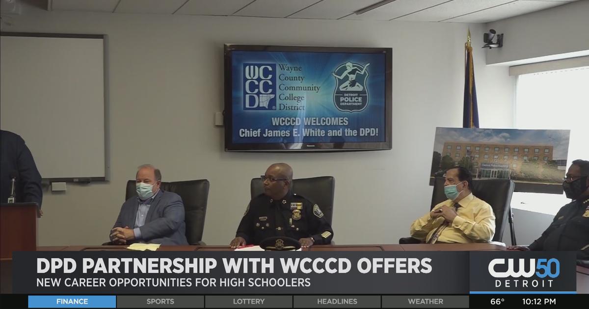 New Partnership Between WCCCD, Detroit Police Department Offers New