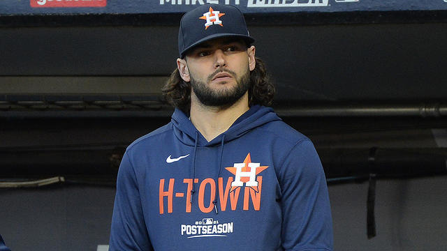 We're talking Astros. How's Lance McCullers' arm as they prepare for  Boston? 