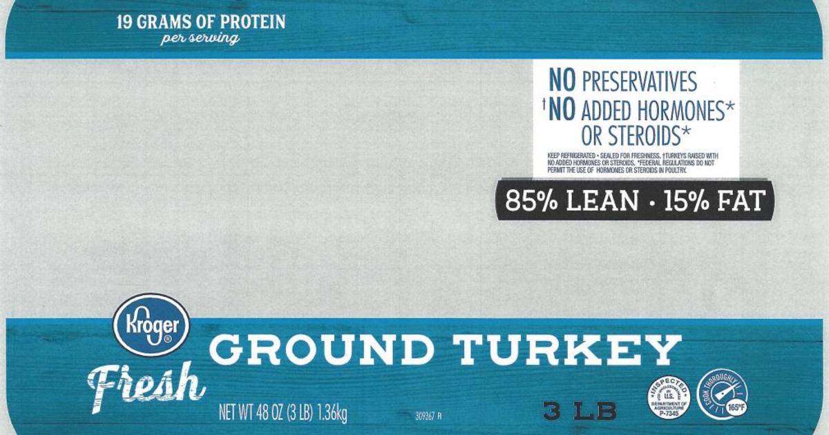 Butterball, Kroger Ground Turkey Recall Prompted By Foreign Matter