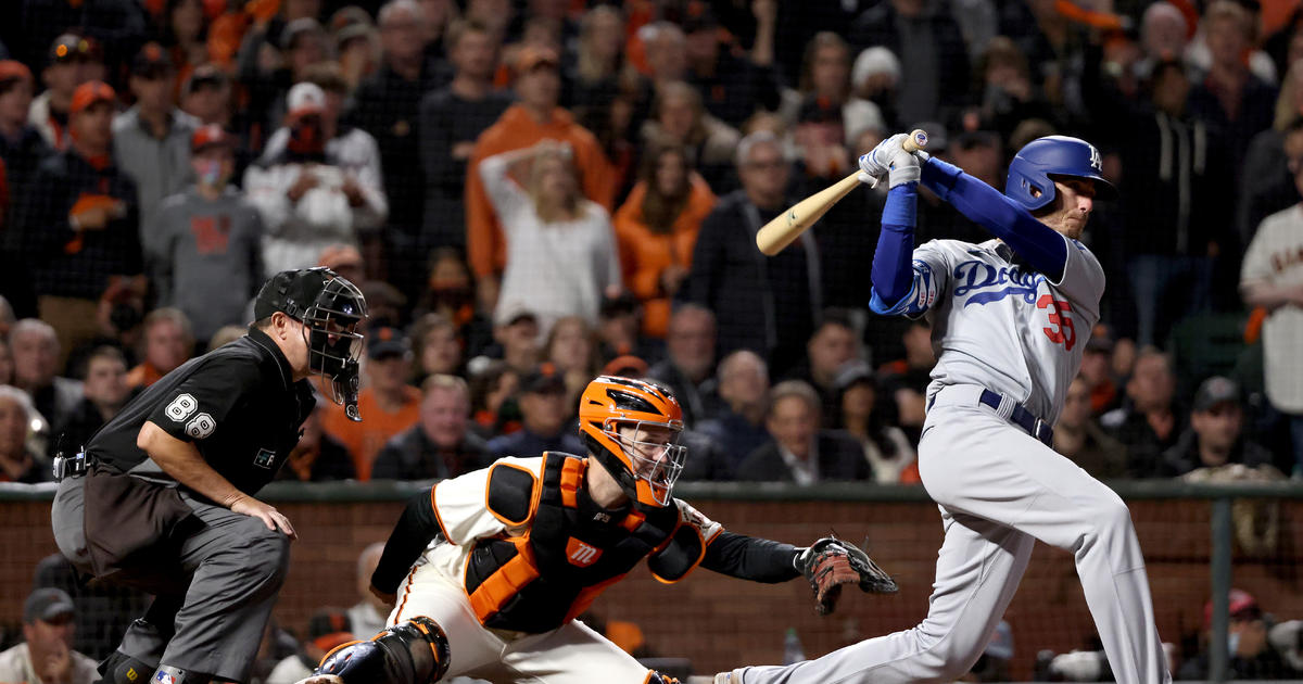 ABC7 - DODGERS ELIMINATE GIANTS! The Dodgers will face the Atlanta Braves  in the NLCS after beating the San Francisco Giants 2-1 in the  winner-take-all Game 5. Cody Bellinger came up clutch