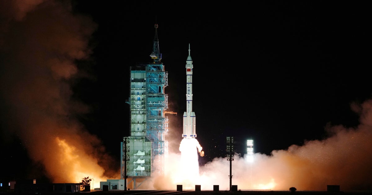 China launches crew for six-month mission aboard its space station ...