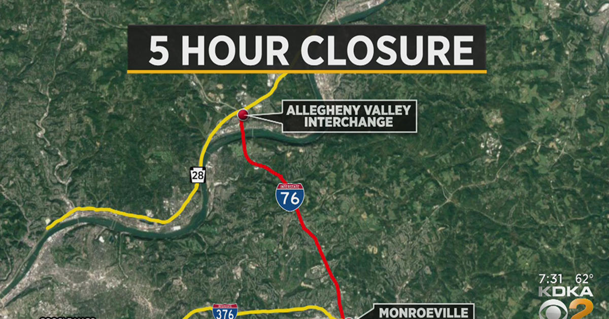 Overnight Closure Planned For Pa. Turnpike Between Allegheny Valley And