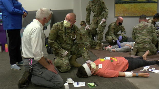 Mass Casualty Training Children's Minnesota and National Guard 