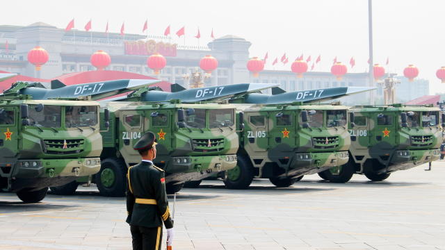 Military parade in Beijing marks 70th anniversary of Chinese People's Republic 