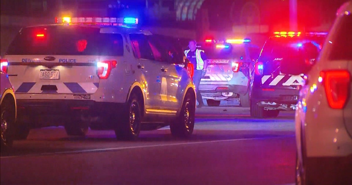 Denver Police Chase Ends On I-25 With Arrest Of Man, Woman - CBS Colorado