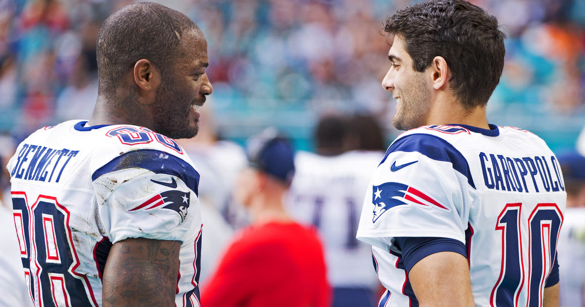 Martellus Bennett Says Jimmy Garoppolo Was 'Being A B----' In 2016, And  'You Can't Win With A B---- For A Quarterback' - CBS Boston