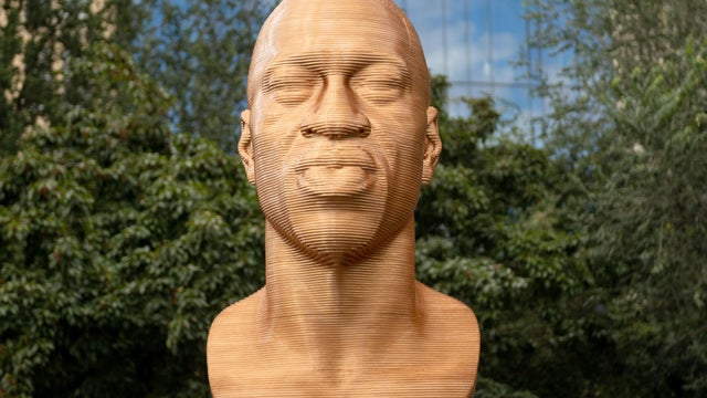 Sculptures Of George Floyd, Breonna Taylor, And Congressman John Lewis Unveiled In "SEEINJUSTICE" Exhibit 