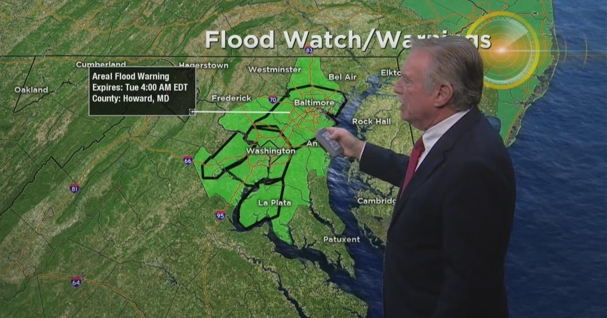 Maryland Weather: Flood Warning Issued For Areas Across The Region ...