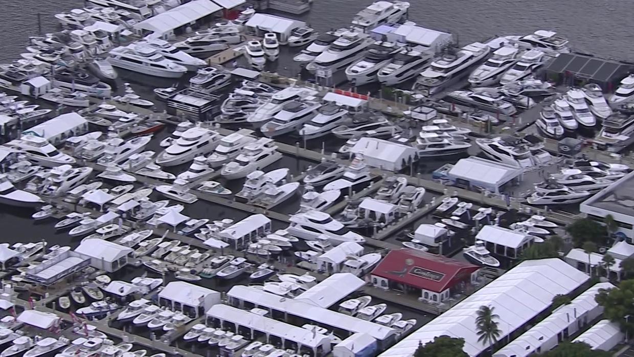 62nd Annual Fort Lauderdale International Boat Show Underway CBS Miami