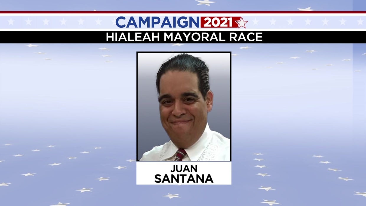 Hialeah Mayoral Race Candidate Juan Santana 