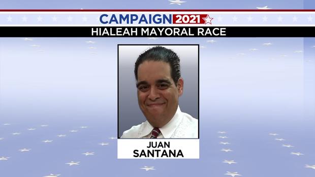 Hialeah Mayoral Race Candidate Juan Santana 
