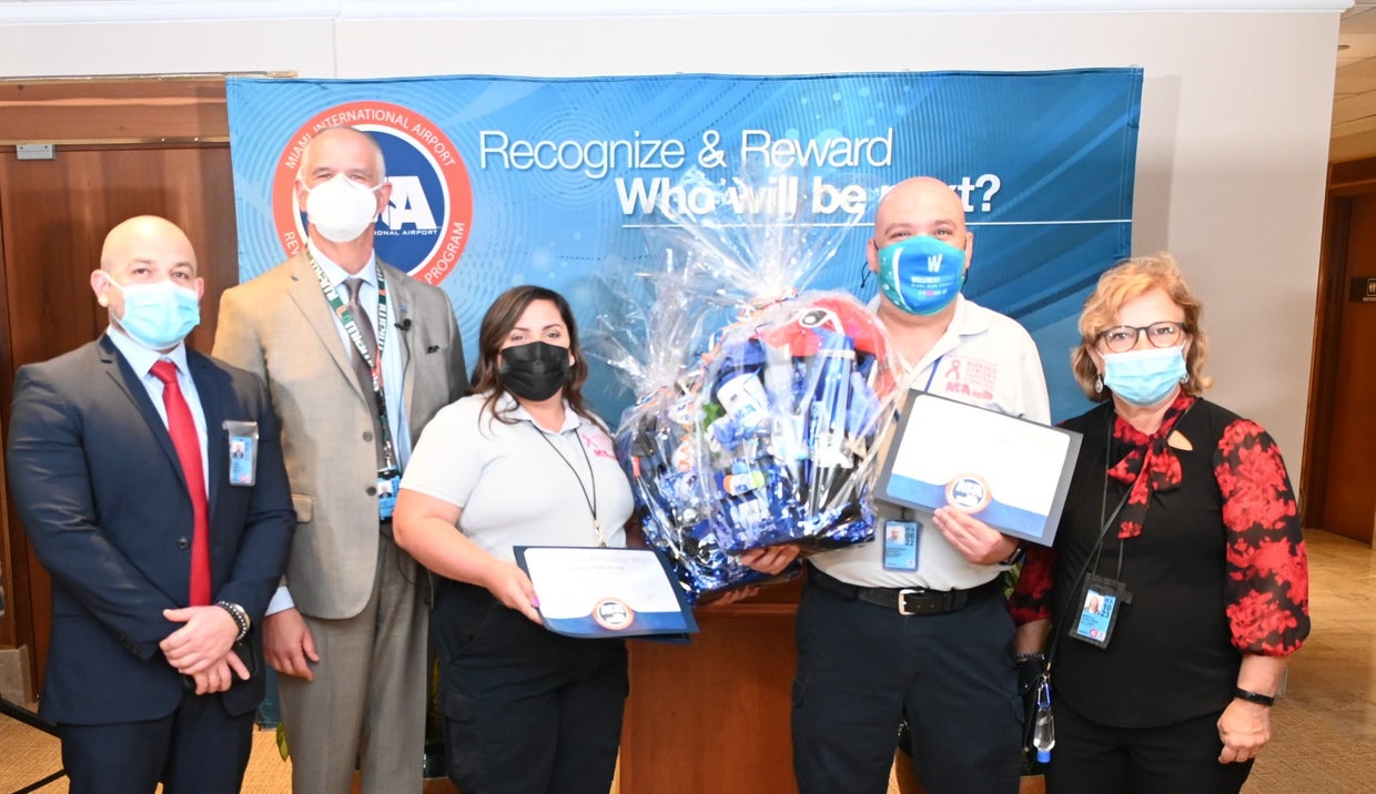 Miami International Airport Employees Honored For Helping Passenger ...