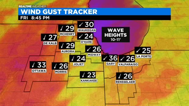 Wind Gusts: 10.28.21 