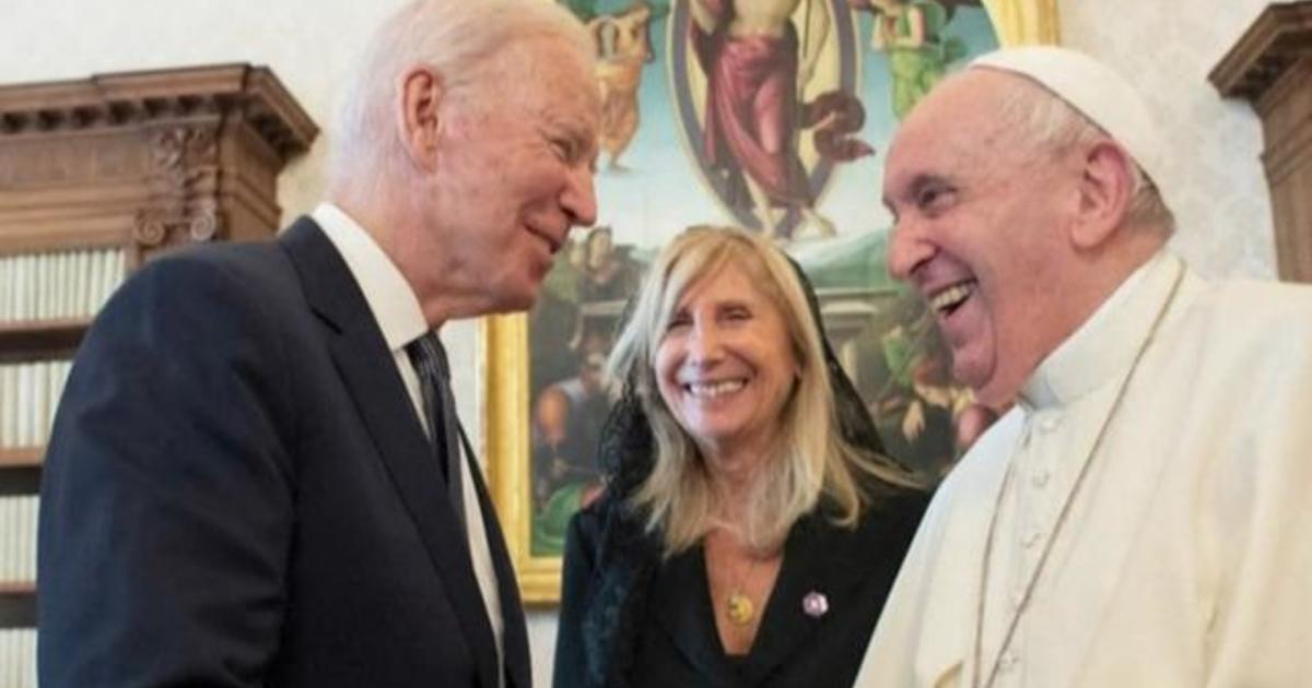 Biden begins European trip with meeting with the Pope and French ...