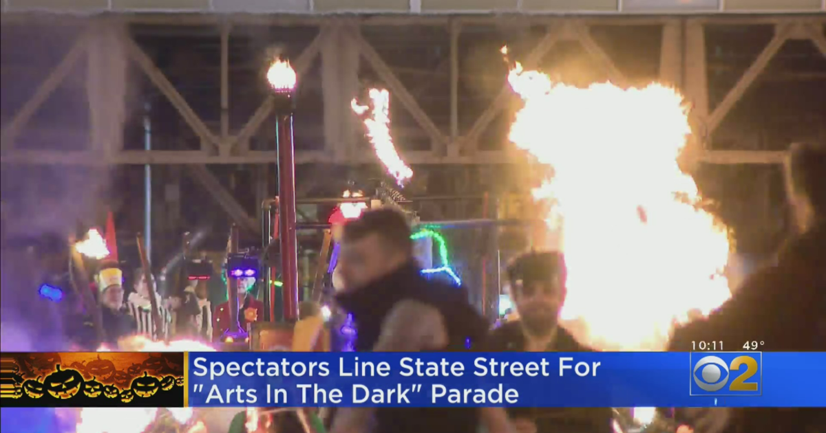 Crowds Line State Street Downtown For Halloween 'Arts In The Dark