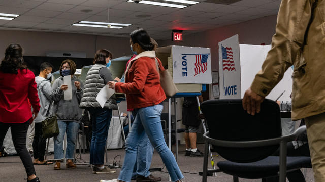 Early Voters Cast Ballots In Virginia Governor Election 