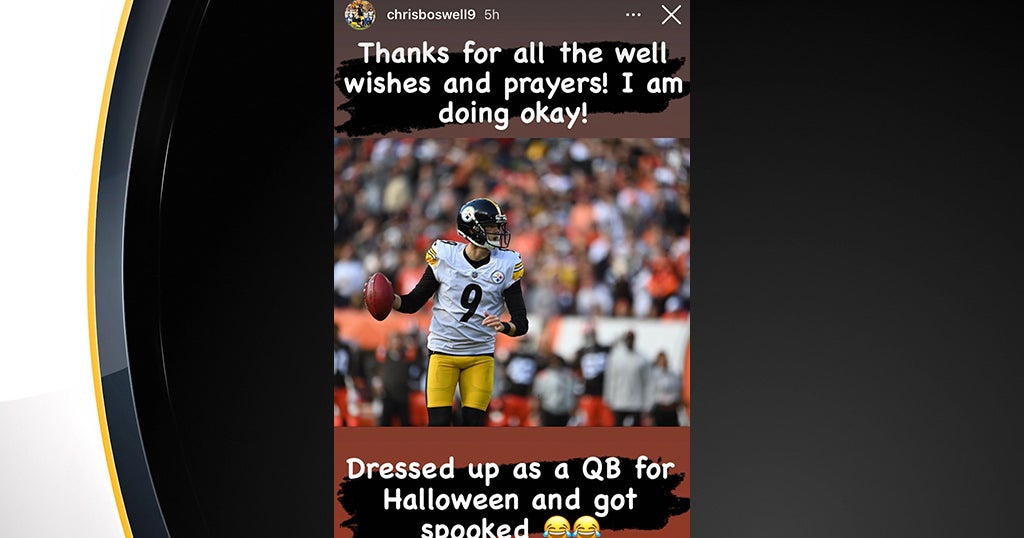 'I Am Doing Okay!' Steelers K Chris Boswell Makes Halloween Joke After