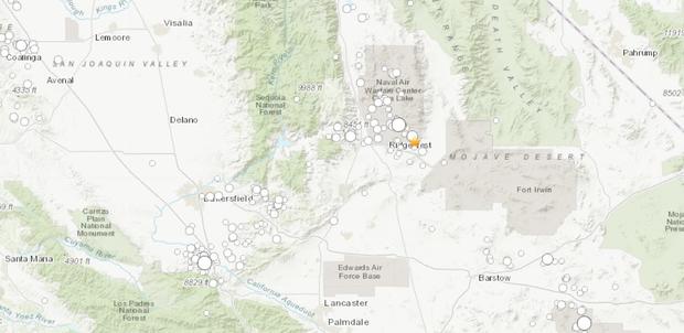 Magnitude-3.4 Quake Rattles The Searles Valley 