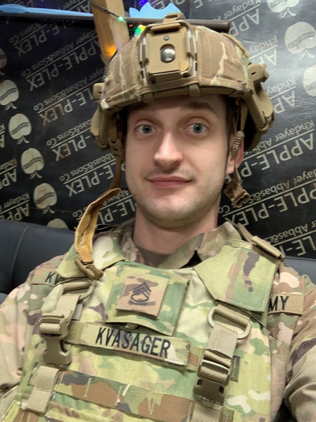 Platoon Sergeant Daine Kvasager