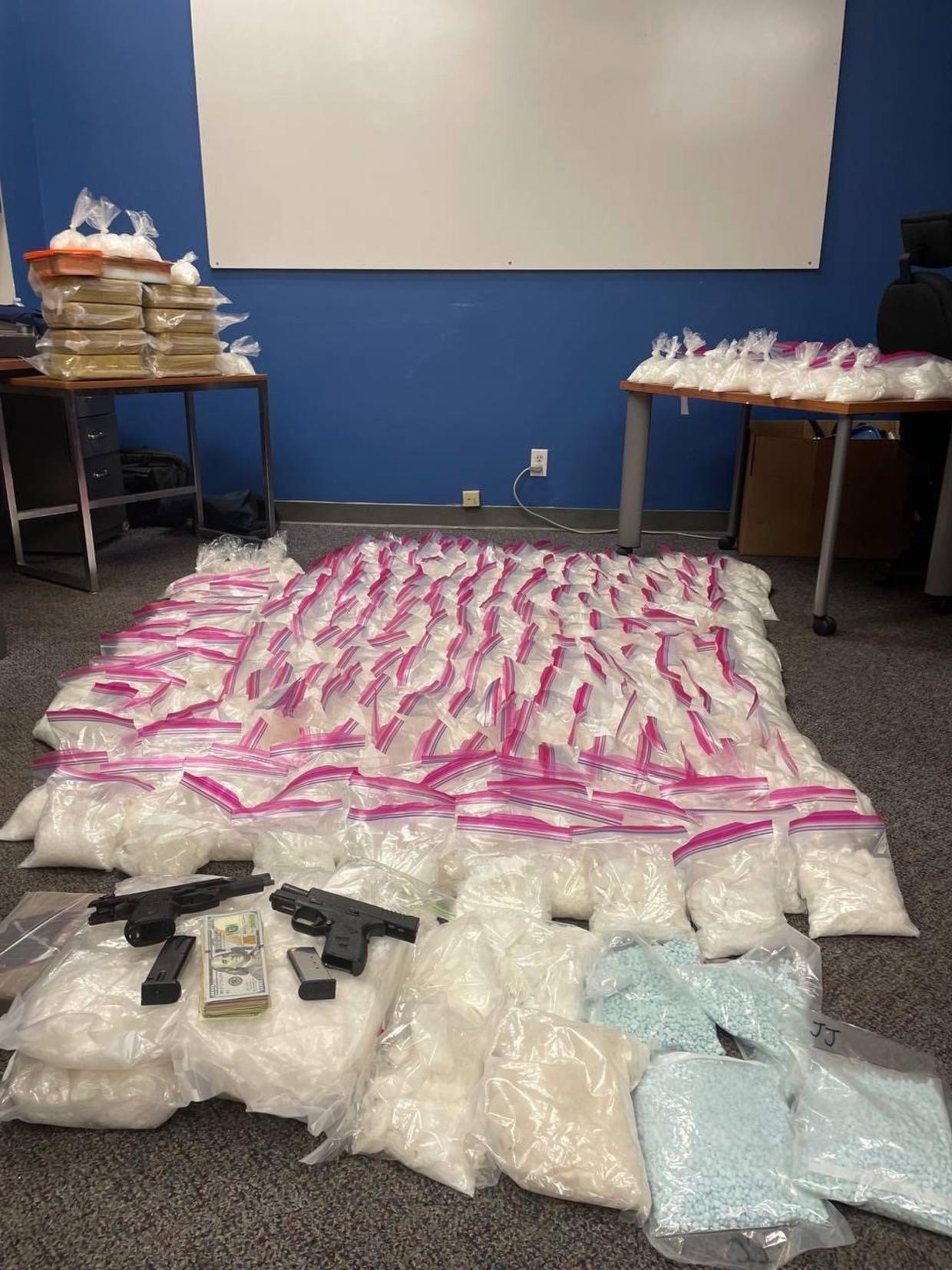 $1 Million Worth Of Meth, Cocaine, Fentanyl Seized By Huntington Beach ...