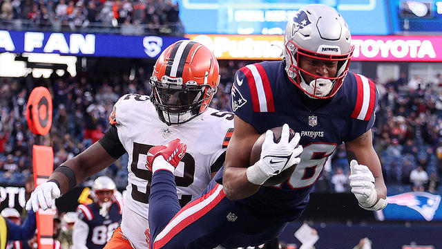 Patriots WR Jakobi Meyers finally scores first TD of NFL career in win over  Browns