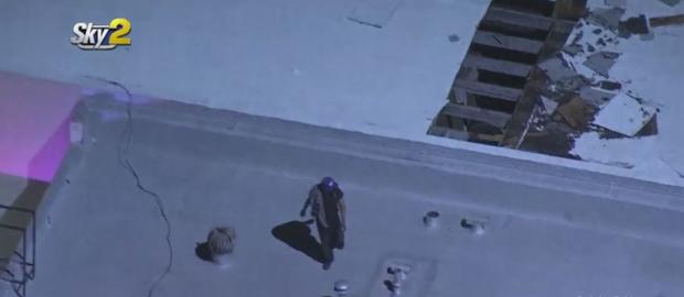 Rooftop Standoff With Burglar Forces Evacuations In Panorama City 