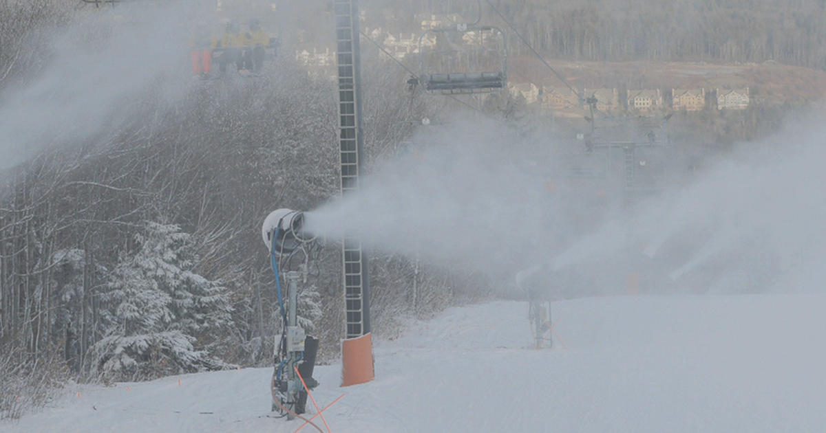 Melting ski resorts are developing a fatal addiction to snow machines