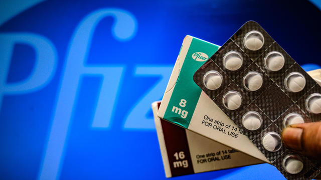 Pfizer Logo Photo Illustrations 