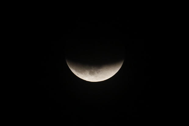 Partial Lunar Eclipse In South Korea 