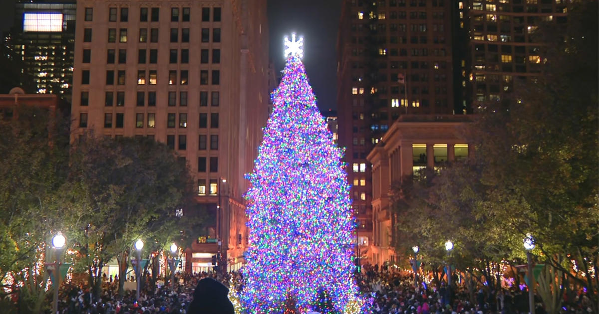 109th annual Christmas tree lighting ceremony in Millennium Park