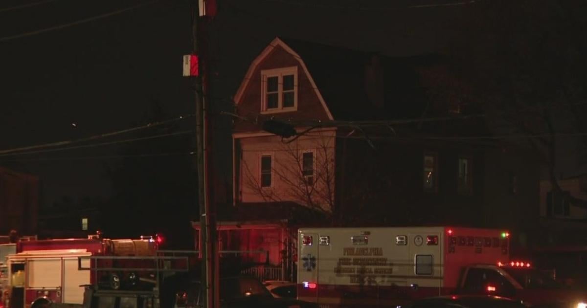 Firefighters Battle House Fire In Philadelphia's Wissinoming Section ...