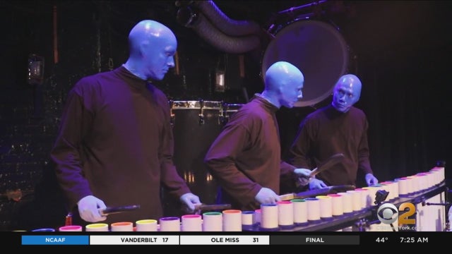 Captain Of Blue Man Group Mark Frankel On Group's 30th Anniversary, What's  Next: 'People Are Craving To Be Together' - CBS New York