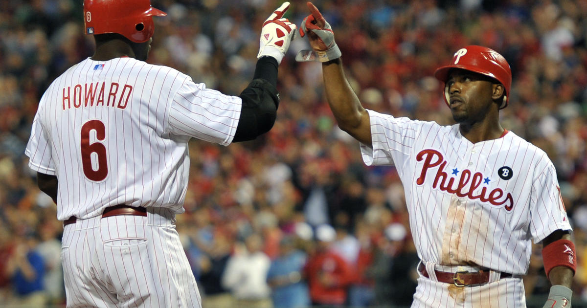 Phillies Greats Ryan Howard, Jimmy Rollins Added To BBWAA Hall Of Fame  Ballot For First Time - CBS Philadelphia