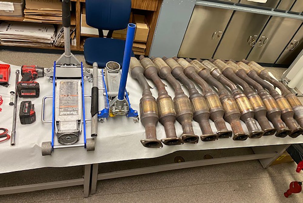 LAPD hosts free catalytic converter etching Wednesday at Silver Lake