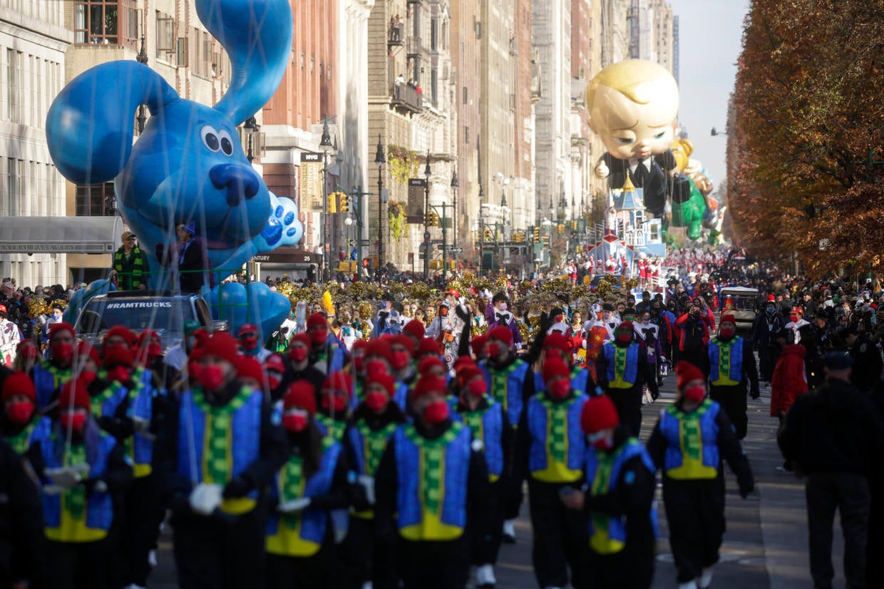 95th Annual Macy's Thanksgiving Day Parade Marches Through Manhattan