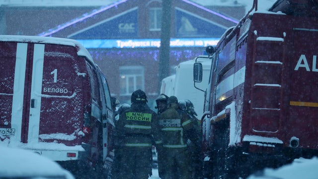 Fire hits Listvyazhnaya coal mine in Kemerovo Region, Russia 