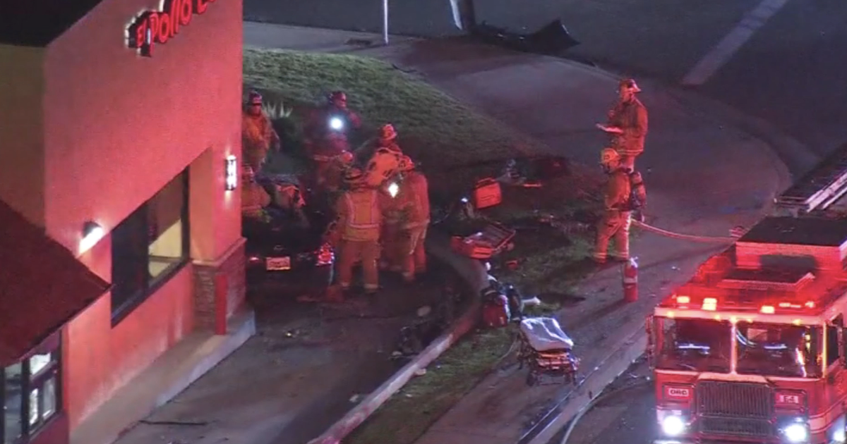 Three People Injured In Multi-Vehicle Crash In Orange - CBS Los Angeles