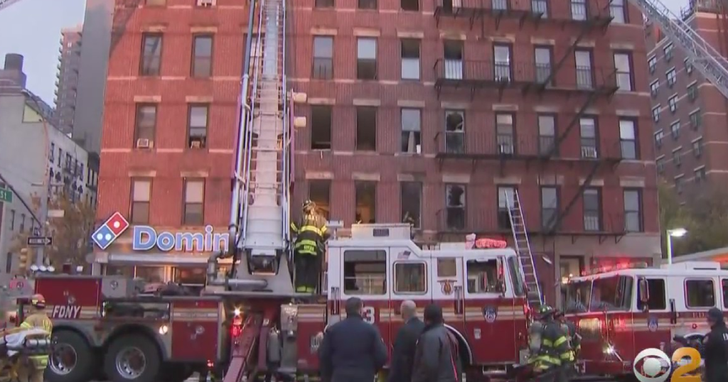 4 Firefighters Injured In Ceiling Collapse Battling Upper East Side ...