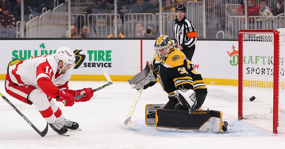 Red Wings Beat Bruins 2-1 - CBS Boston