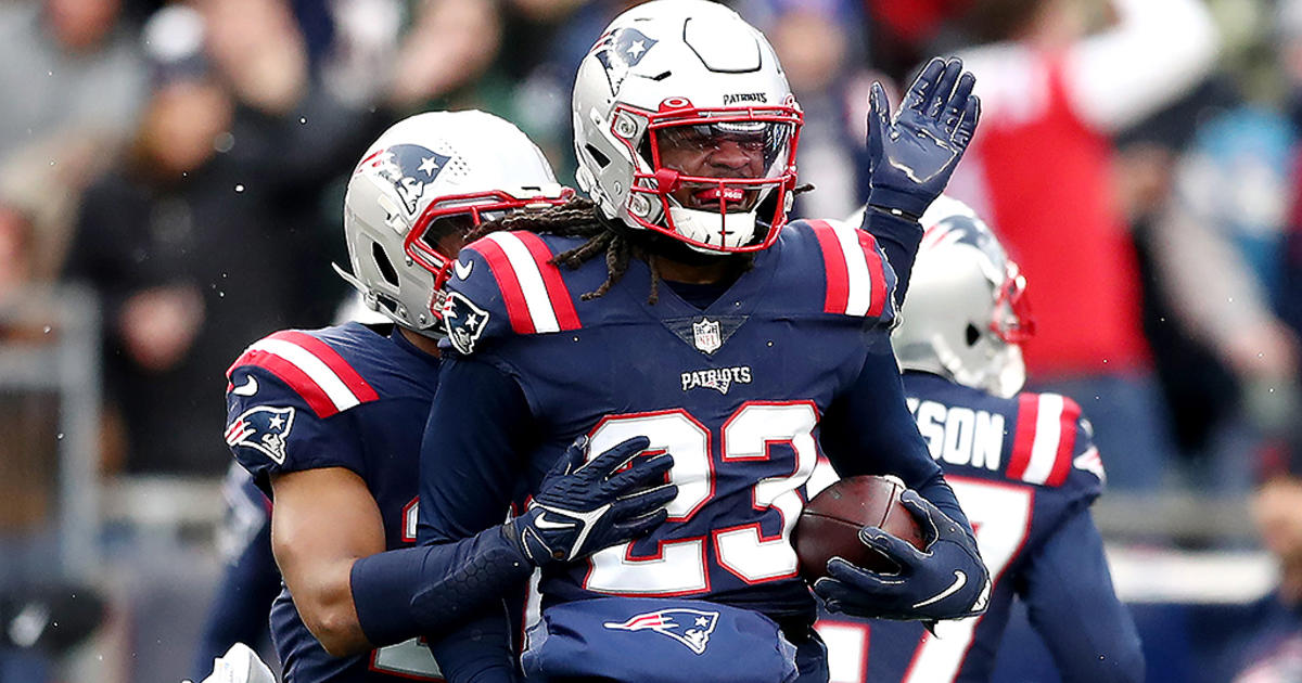 New England Patriots' Kyle Dugger against the New York Jets during