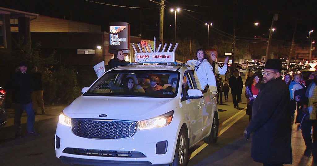 Chabad Of Pittsburgh's Annual Menorah Car Parade Returns To Squirrel