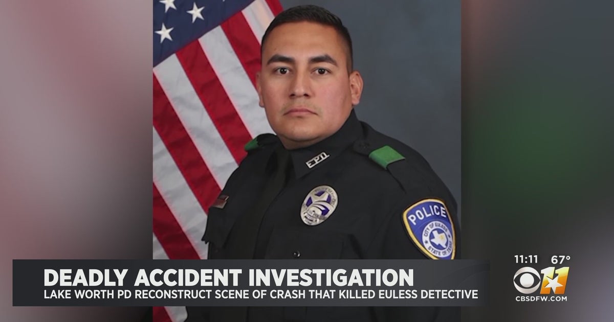 Investigators In Lake Worth Reconstruct Accident Scene Where Euless