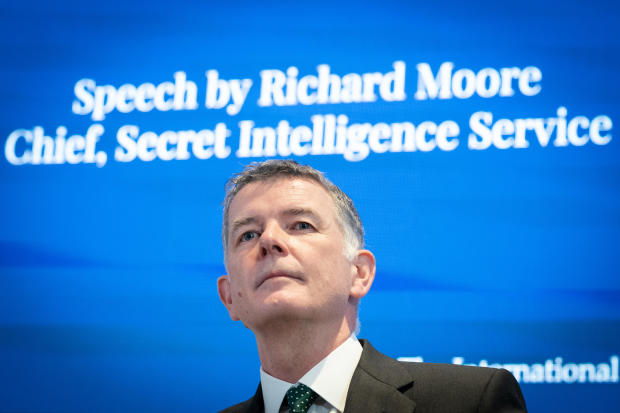 MI6 Chief Richard Moore speech 